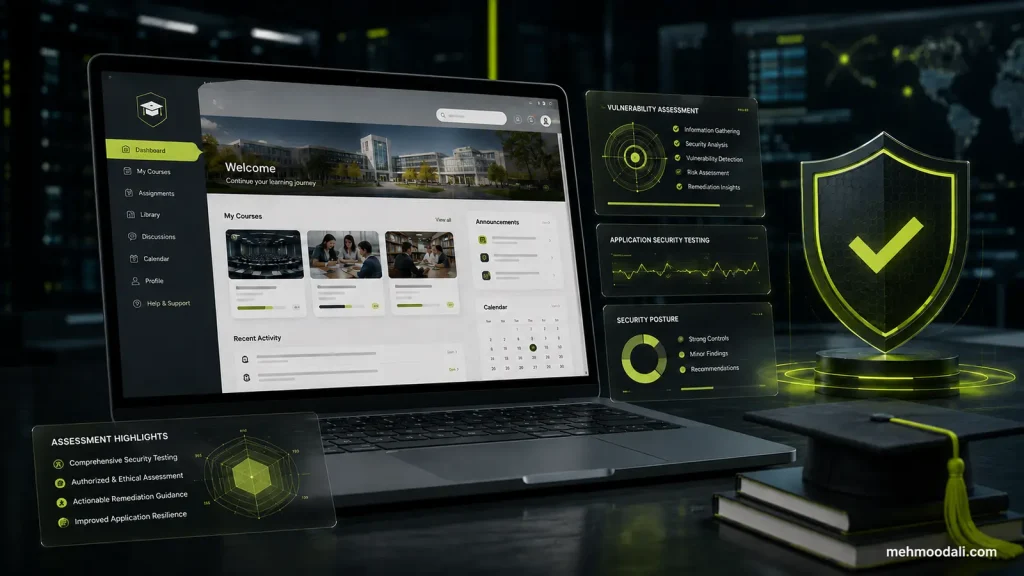 Web application VAPT case study for an educational portal