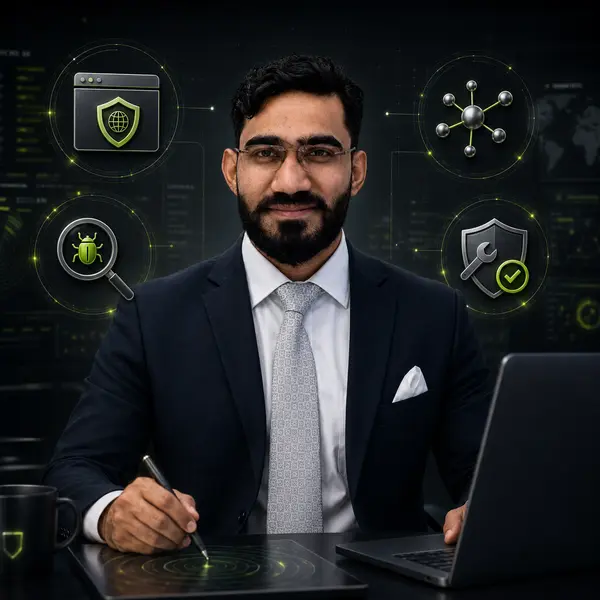 Mehmood Ali conducting authorized VAPT and cybersecurity assessments